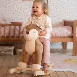 Little Dutch Houten Speelgoed^Hobbelhert - Roze - Fairy Garden