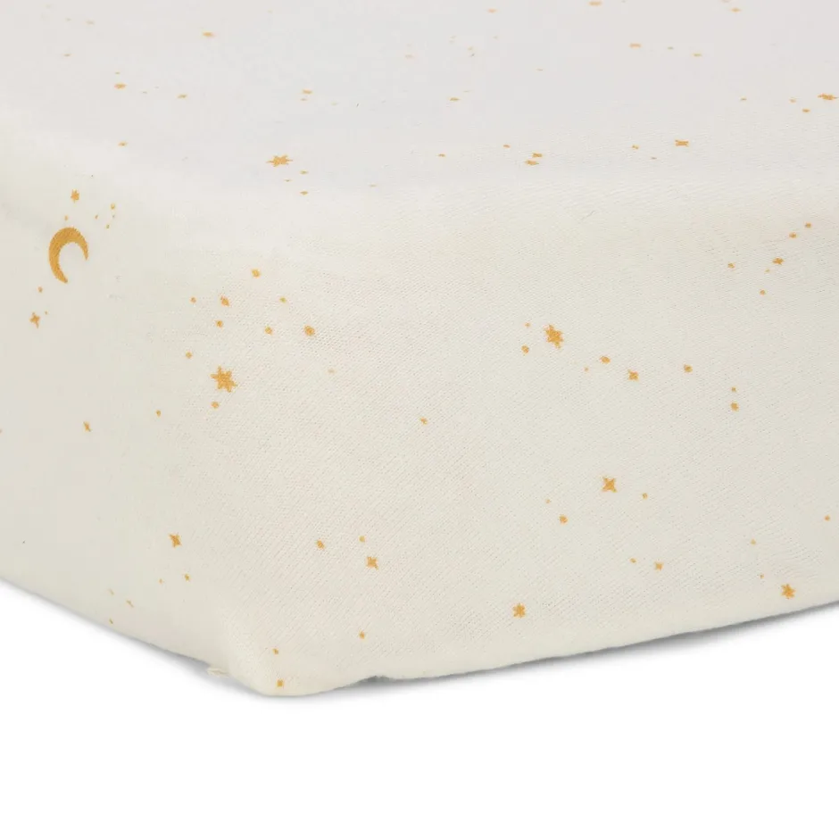 Little Dutch Hoeslakens^Hoeslaken - Wit - 70 x 140/150 cm - Newborn Naturals - Little Goose