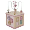 Little Dutch Educatief Speelgoed|Houten Speelgoed^Houten activiteitenkubus - Roze - Fairy Garden
