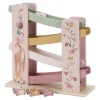Little Dutch Houten Auto's|Houten Speelgoed^Houten autobaan - Roze - Fairy Garden