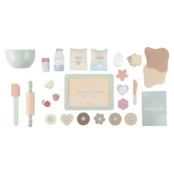 Little Dutch Rollenspel|Houten Speelgoed^Houten bakset – Meerkleurig – Essentials