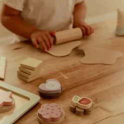 Little Dutch Rollenspel|Houten Speelgoed^Houten bakset – Meerkleurig – Essentials