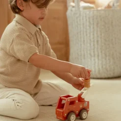 Little Dutch Rollenspel|Houten Auto's^Houten brandweerwagen – Rood – Essentials