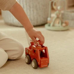 Little Dutch Rollenspel|Houten Auto's^Houten brandweerwagen – Rood – Essentials