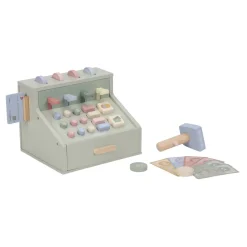 Little Dutch Speelgoed Vanaf 2 Jaar|Rollenspel^Houten kassa - Groen – Essentials