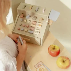 Little Dutch Speelgoed Vanaf 2 Jaar|Rollenspel^Houten kassa - Groen – Essentials