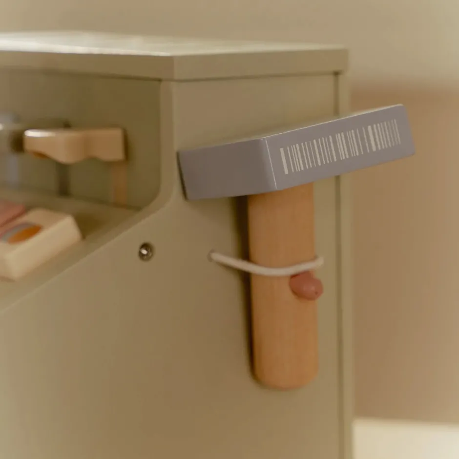 Little Dutch Speelgoed Vanaf 2 Jaar|Rollenspel^Houten kassa - Groen – Essentials