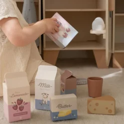 Little Dutch Rollenspel|Houten Keukentjes^Houten koelkast – Essentials – Limited edition