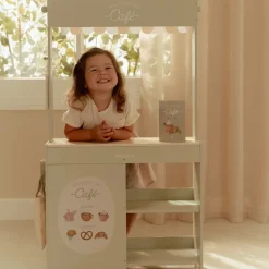 Little Dutch Houten Speelgoed|Rollenspel^Houten marktkraam - Groen