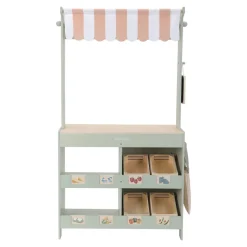 Little Dutch Houten Speelgoed|Rollenspel^Houten marktkraam - Groen