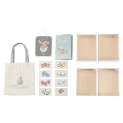 Little Dutch Houten Speelgoed|Rollenspel^Houten marktkraam - Groen