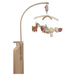 Little Dutch Muziekmobielen|Decoratie^Houten Muziekmobiel - Roze - Fairy Garden