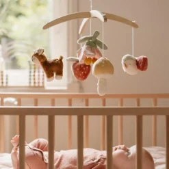 Little Dutch Muziekmobielen|Decoratie^Houten Muziekmobiel - Roze - Fairy Garden