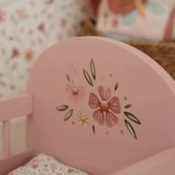 Little Dutch Poppen|Rollenspel^Houten poppenbedje - Roze - Essentials