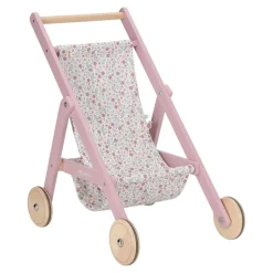 Little Dutch Poppen|Rollenspel^Houten poppenbuggy - Roze - Essentials
