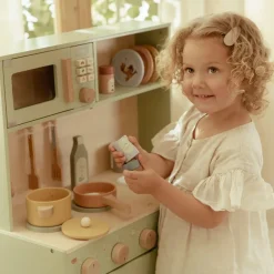 Little Dutch Speelgoed Vanaf 2 Jaar|Rollenspel^Houten speelkeuken - Groen