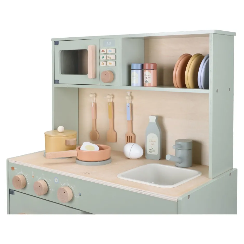 Little Dutch Speelgoed Vanaf 2 Jaar|Rollenspel^Houten speelkeuken - Groen
