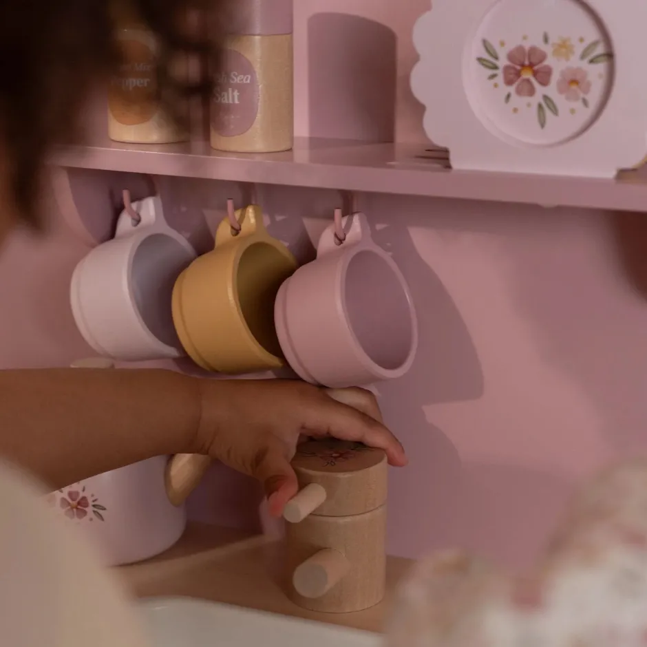 Little Dutch Speelgoed Vanaf 2 Jaar|Rollenspel^Houten speelkeuken - Roze