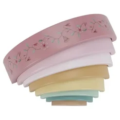 Little Dutch Stapeltoren|Houten Speelgoed^Houten Stapelregenboog - Roze - Fairy Garden