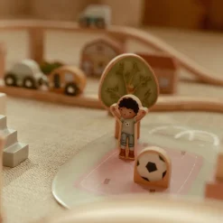 Little Dutch Rollenspel|Houten Auto's^Houten treinbaan – XL – Essentials