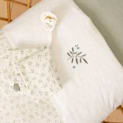 Little Dutch Hoeslakens^Junior hoeslaken - Groen - Maat Junior - Essentials