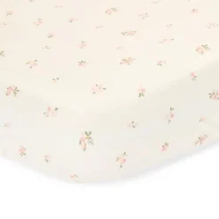 Little Dutch Hoeslakens^Junior hoeslaken - Wit - Maat Junior - Fairy Garden - Fairy Blossom