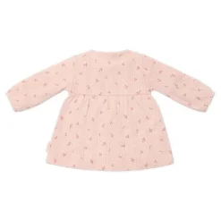 Little Dutch Meisjes Kleding|Babykleding^Jurk lange mouw - Roze - Fairy Garden - Fairy Flowers