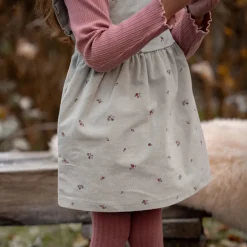 Little Dutch Meisjes Kleding|Kinderkleding^Jurk mouwloos - Groen - Fairy Garden