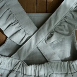 Little Dutch Meisjes Kleding|Kinderkleding^Jurk mouwloos - Groen - Fairy Garden