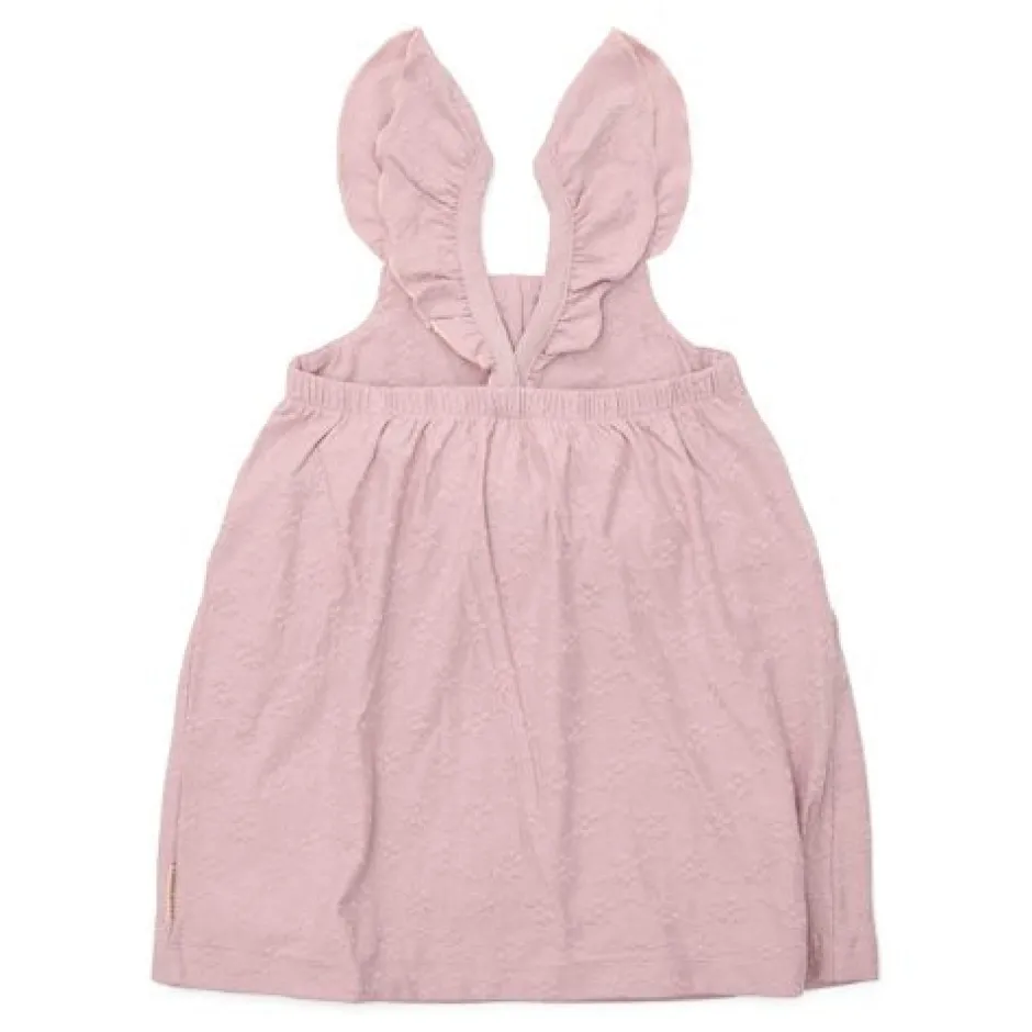 Little Dutch Meisjes Kleding|Kinderkleding^Jurk mouwloos - Paars - Fairy Garden