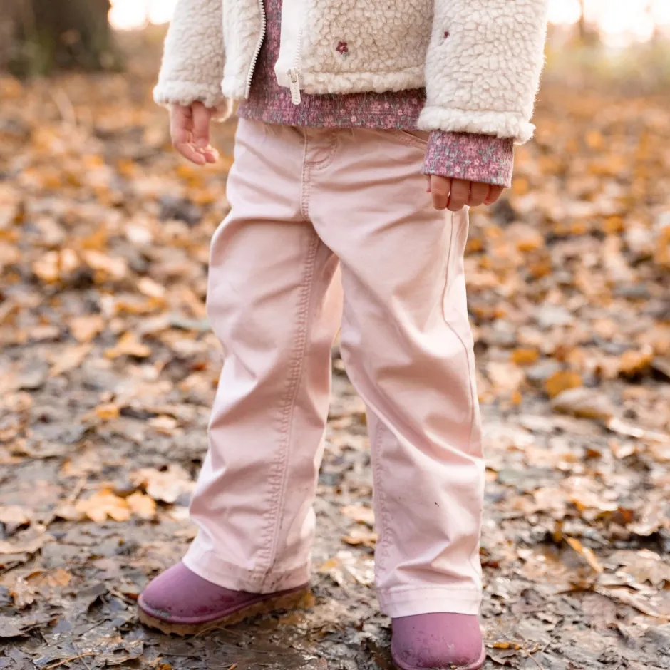 Little Dutch Meisjes Kleding|Kinderkleding^Katoenen broek - Roze - Fairy Garden