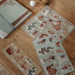 Little Dutch Creatief Speelgoed^Kerst stickers - Meerkleurig