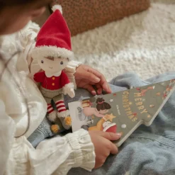 Little Dutch Boeken^Kerstboek met knuffel Jim - Giftset - NL