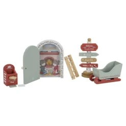 Little Dutch Decoratie^Kerstdeurtje - Meerkleurig