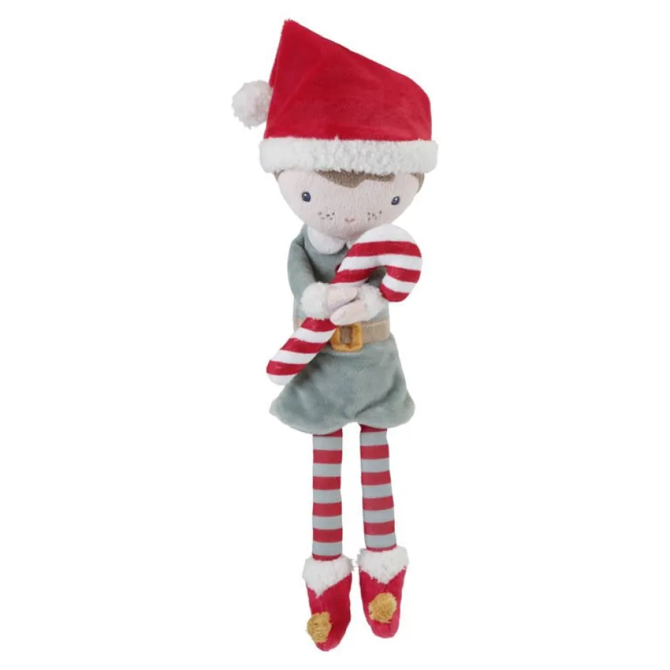 Little Dutch Poppen|Zachte Poppen^Kerstpop Jim 35 cm