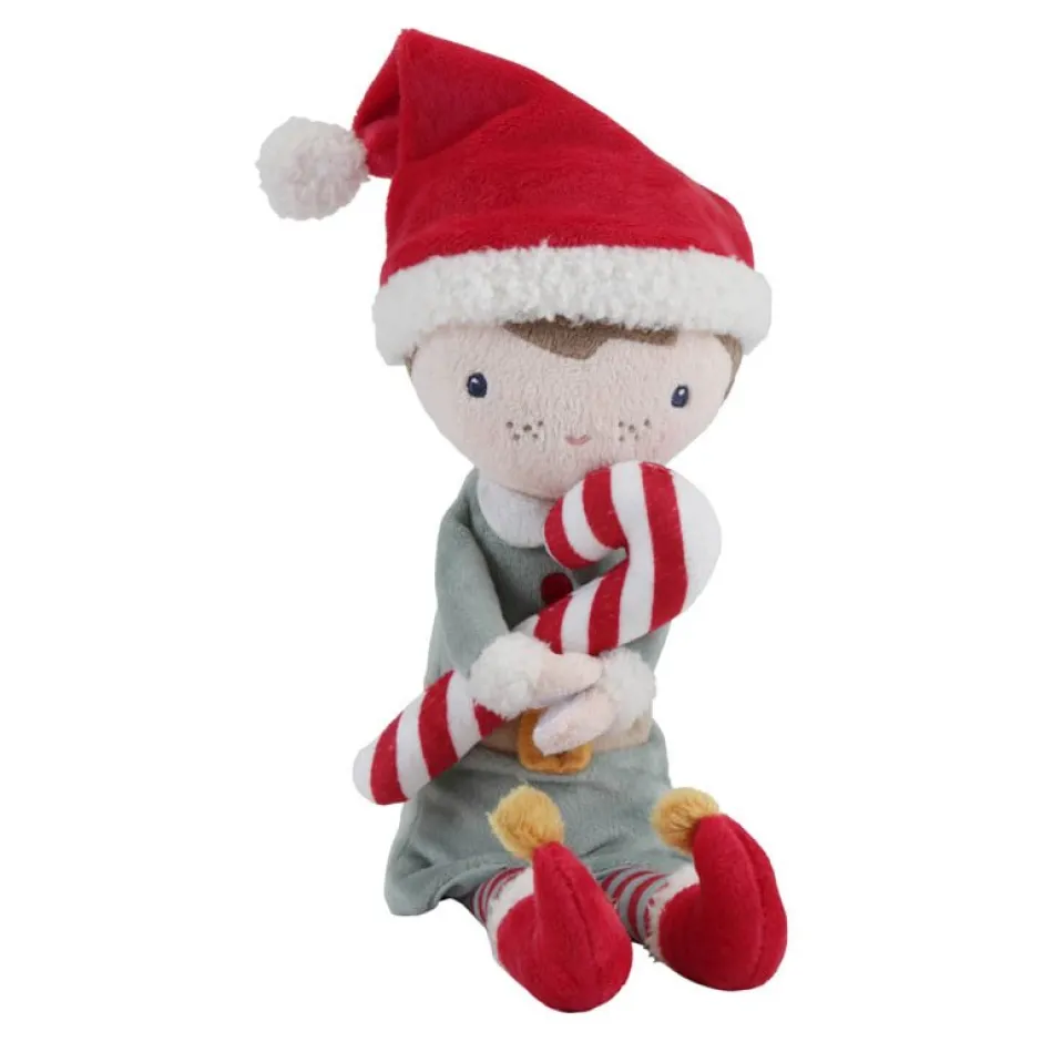 Little Dutch Poppen|Zachte Poppen^Kerstpop Jim 35 cm