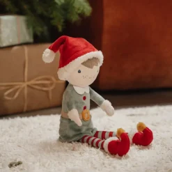 Little Dutch Poppen|Zachte Poppen^Kerstpop Jim 35 cm
