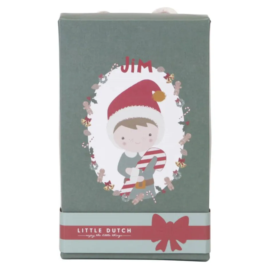 Little Dutch Poppen|Zachte Poppen^Kerstpop Jim 35 cm
