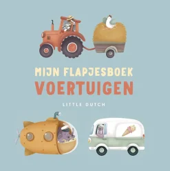Little Dutch Boeken^Kinderboek Mijn Flapjesboek – voertuigen - NL