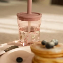 Little Dutch Drinken^Kinderglas 250 ml Met Rietje Fairy Garden