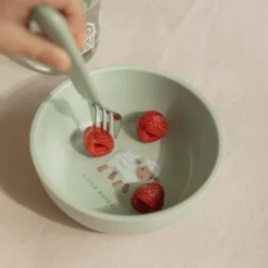 Little Dutch Eten^Kinderschaaltje - Groen - Little Farm