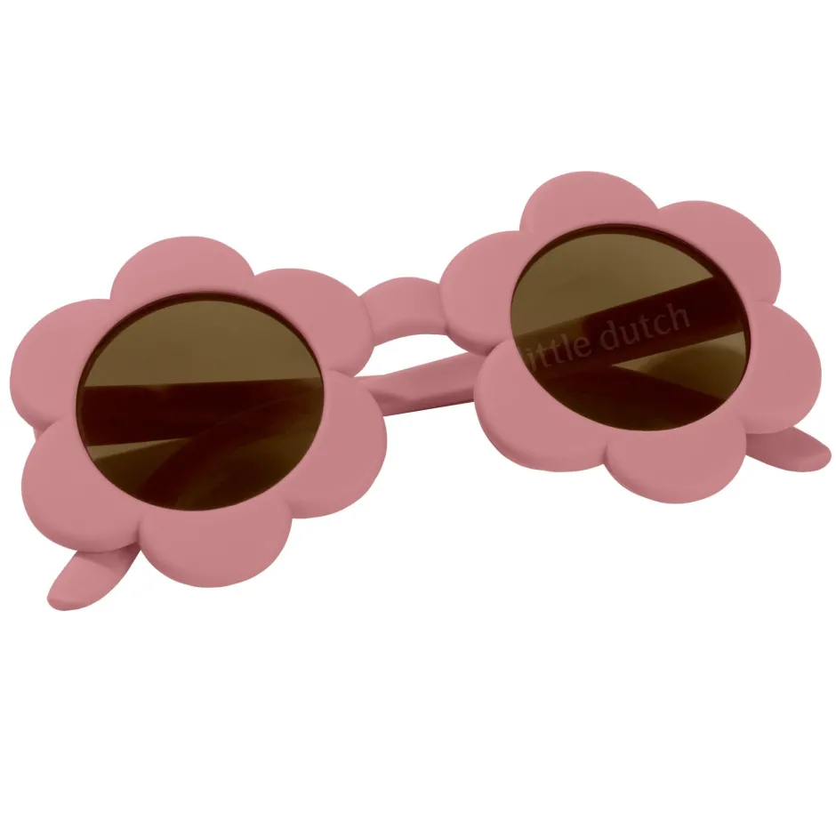 Little Dutch Accessoires|Kinderzonnebril^Kinderzonnebril Bloem Roze