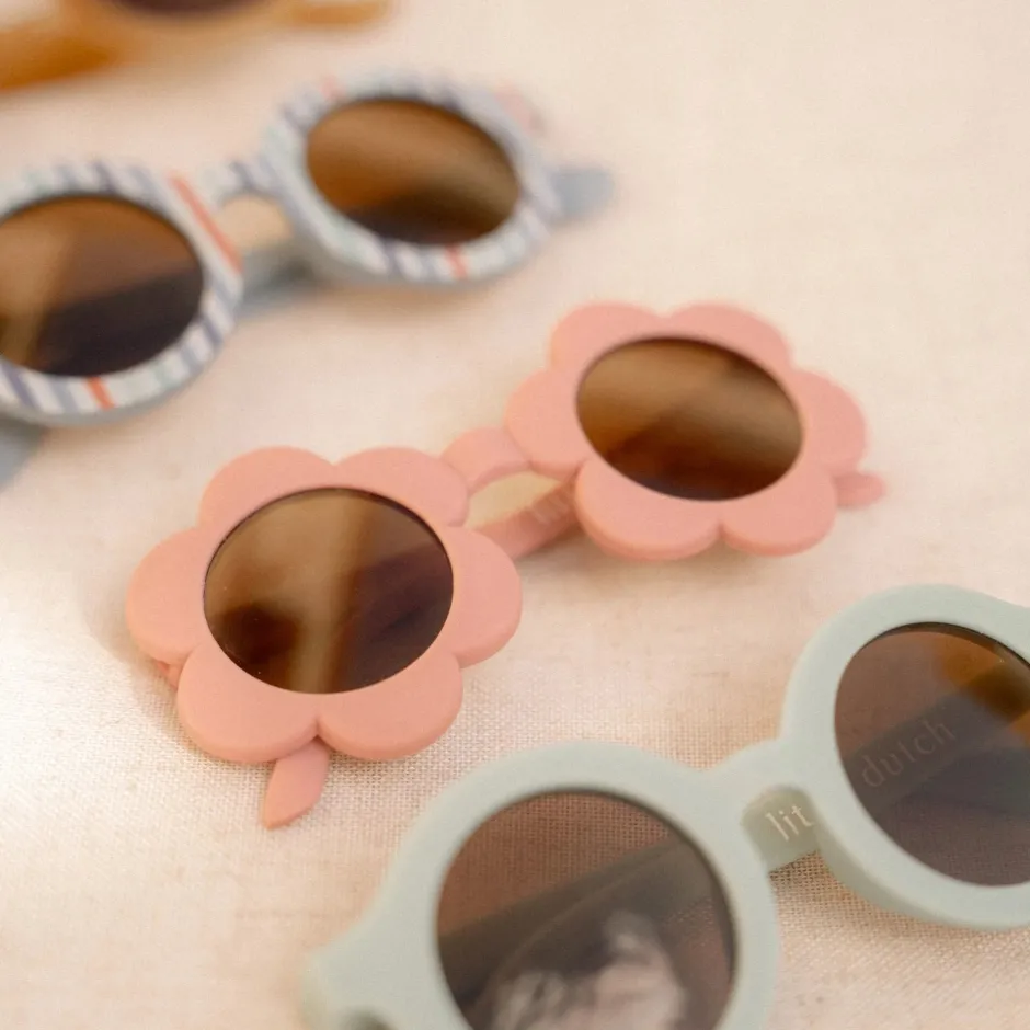 Little Dutch Accessoires|Kinderzonnebril^Kinderzonnebril Bloem Roze