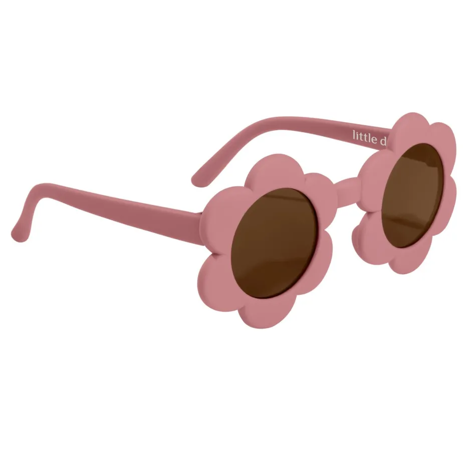 Little Dutch Accessoires|Kinderzonnebril^Kinderzonnebril Bloem Roze