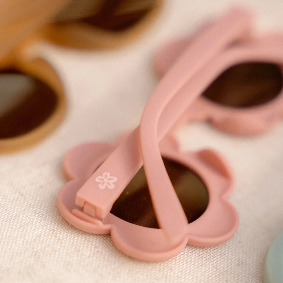 Little Dutch Accessoires|Kinderzonnebril^Kinderzonnebril Bloem Roze
