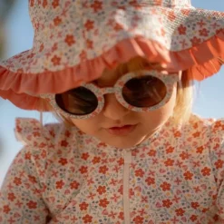 Little Dutch Accessoires|Kinderzonnebril^Kinderzonnebril Rond Bloemen