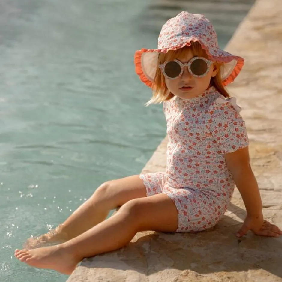 Little Dutch Accessoires|Kinderzonnebril^Kinderzonnebril Rond Bloemen