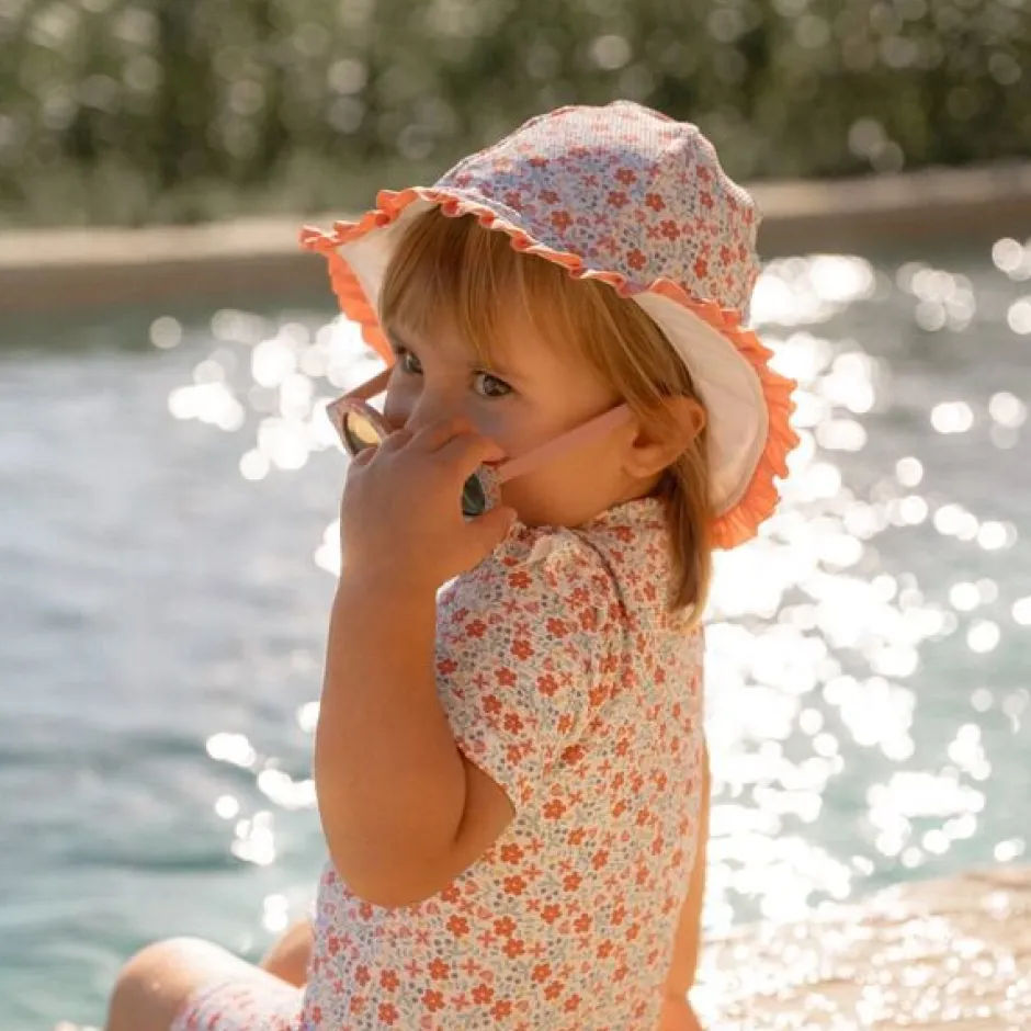 Little Dutch Accessoires|Kinderzonnebril^Kinderzonnebril Rond Bloemen