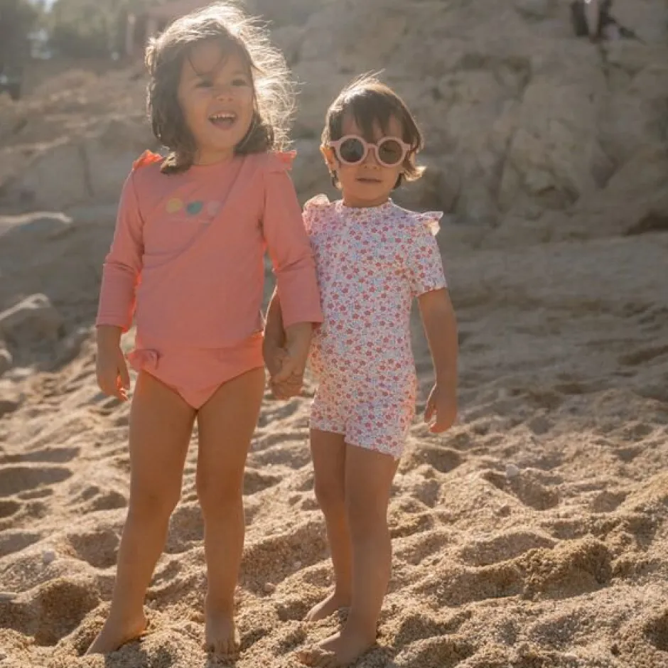 Little Dutch Accessoires|Kinderzonnebril^Kinderzonnebril Rond Bloemen