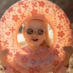 Little Dutch Accessoires|Kinderzonnebril^Kinderzonnebril Rond Lichtroze